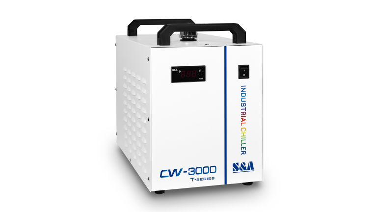 Chiller làm mát nước S&A/TEYU CW 3000 cho máy khắc laser CO2