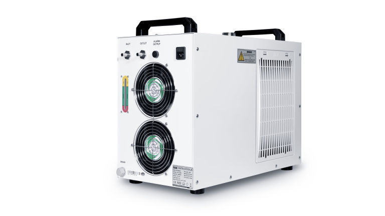 Chiller TEYU CW 6000 hai quạt tản nhiệt